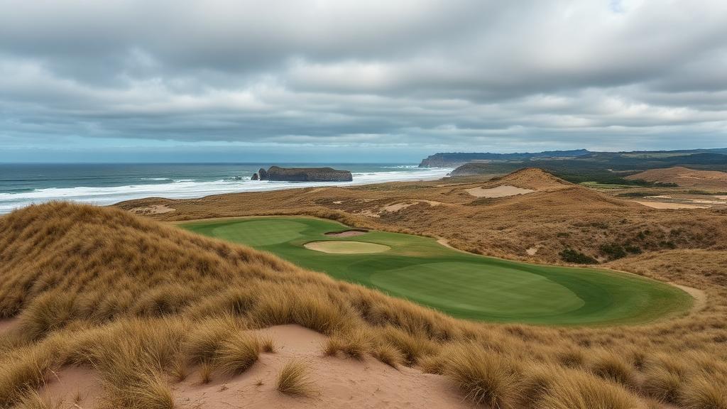 Pacific Dunes course view